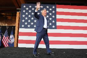 President Joe Biden participates in a campaign event for Virginia gubernatorial candidate Terry McAuliffe