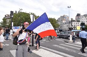 Anti-Sanitary Pass Demonstrations - Paris