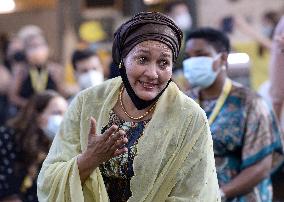 UNs Deputy Secretary-General, Amina J. Mohammed in Rome