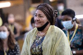 UNs Deputy Secretary-General, Amina J. Mohammed in Rome