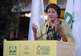 UNs Deputy Secretary-General, Amina J. Mohammed in Rome