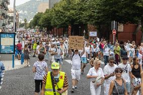 Anti-Sanitary Pass Demonstrations - Nice