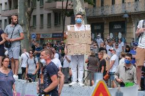 Anti-Sanitary Pass Demonstrations - Toulouse