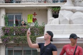 Anti-Sanitary Pass Demonstrations - Toulouse