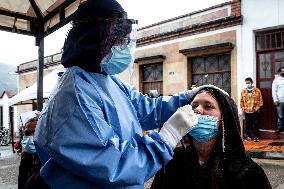 Covid-19 Rural Vaccination And Testing In Colombia
