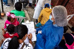 Covid-19 Rural Vaccination And Testing In Colombia