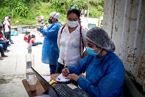 Covid-19 Rural Vaccination And Testing In Colombia