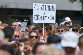 Anti-Sanitary Pass Demonstrations - Strasbourg