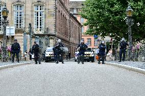 Anti-Sanitary Pass Demonstrations - Strasbourg