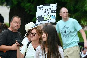 Anti-Sanitary Pass Demonstrations - Strasbourg