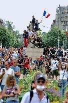 Anti-Sanitary Pass Demonstrations - Strasbourg