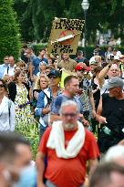 Anti-Sanitary Pass Demonstrations - Strasbourg