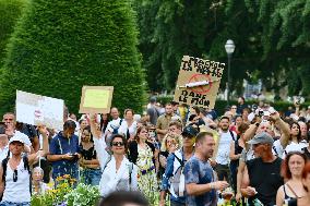 Anti-Sanitary Pass Demonstrations - Strasbourg