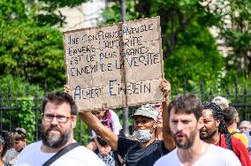 Anti-Sanitary Pass Demonstrations - Paris