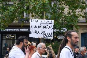 Anti-Sanitary Pass Demonstrations - Paris