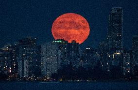 Full Moon in Vancouver