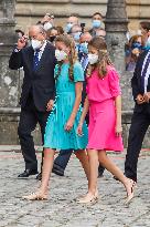 Spanish Royals attend traditional Saint James floral offering