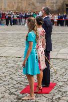 Spanish Royals attend traditional Saint James floral offering