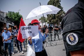 Anti-government Protest in Tunisia