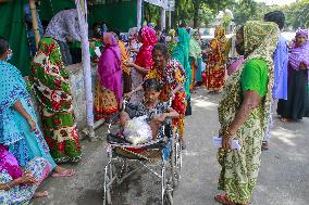 COVID-19 vaccine registration in Dhaka