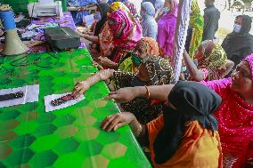 COVID-19 vaccine registration in Dhaka