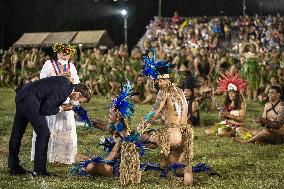 Emmanuel Macron - Marquesas Islands