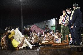 President Macron visits Marquesas Islands