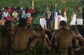 President Macron visits Marquesas Islands