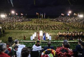 President Macron visits Marquesas Islands