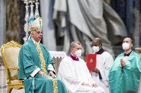 Mass on the occasion of Grandparents' and elderly World Day