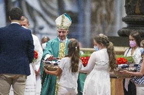 Mass on the occasion of Grandparents' and elderly World Day