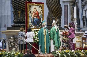 Mass on the occasion of Grandparents' and elderly World Day