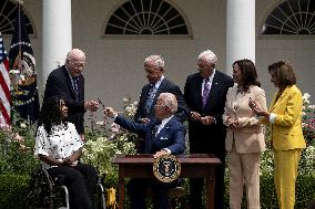 President Biden Marks 31st Anniversary Of The Americans With Disabilities Act