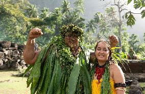 President Macron Visits Manihi Atoll