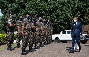 President Macron Visits Manihi Atoll