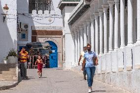 Kasbah Square in the aftermath of the dismissal of the government - Tunis