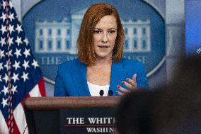 White House Press Secretary Jen Psaki Daily Breifing