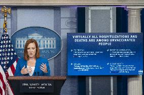 White House Press Secretary Jen Psaki Daily Breifing