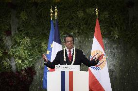 Emmanuel Macron - speech - Papeete