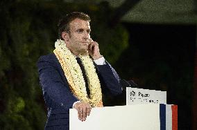 Emmanuel Macron - speech - Papeete