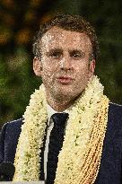 Emmanuel Macron - speech - Papeete