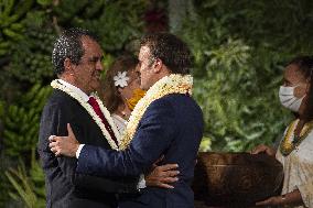 Emmanuel Macron - speech - Papeete