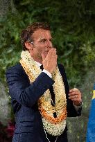 Emmanuel Macron - speech - Papeete