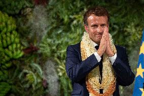 Emmanuel Macron - speech - Papeete