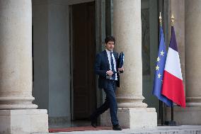 Council Of Ministers Meeting At The Elysee Presidential Palace Nb