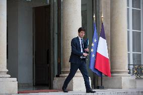 Council Of Ministers Meeting At The Elysee Presidential Palace Nb