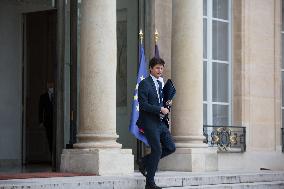 Council Of Ministers Meeting At The Elysee Presidential Palace Nb