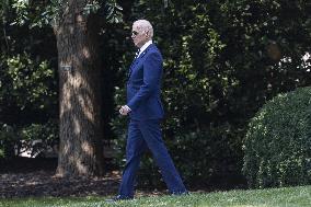 Biden departs White House for Pennsylvania