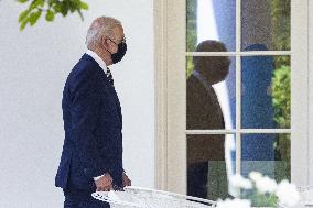 Biden returns to White House from Pennsylvania