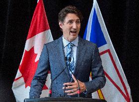 Justin Trudeau Visit To St John's